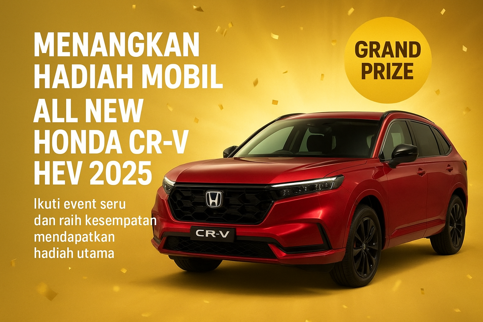 Read more about the article Bermain di situs QQ288 Berhadiah Mobil All New Honda CR-V HEV 2025